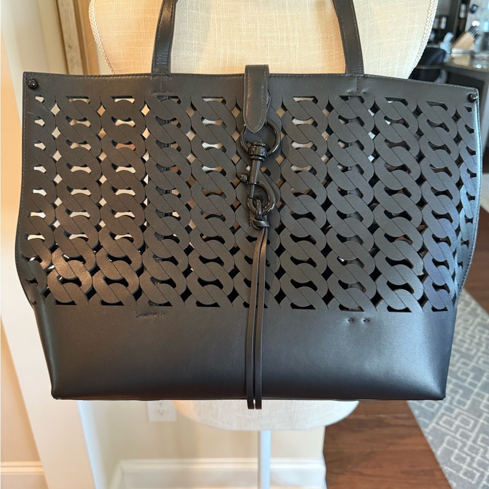 Rebecca Minkoff Black Megan Leather Tote